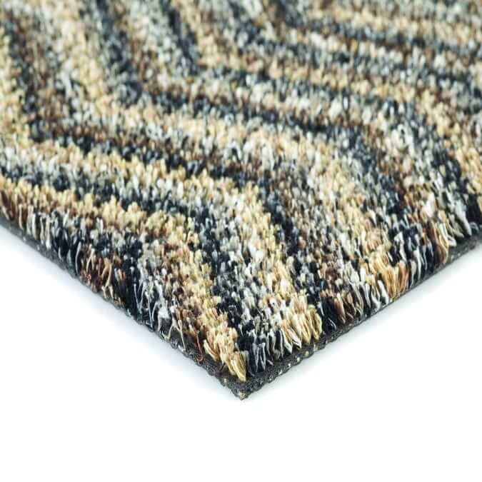 Washable Mat Chevron Design in Multicolour - Image 4