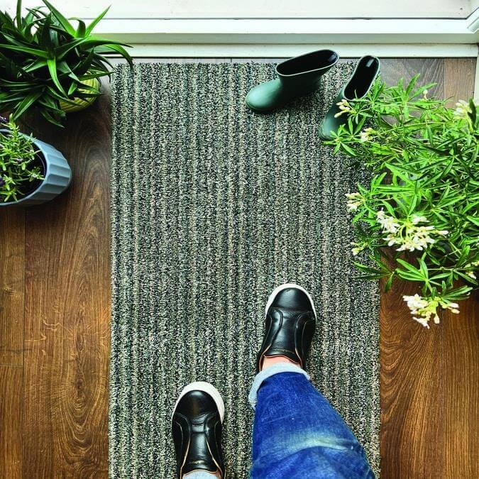 Washable Mat Stripe Design in Multicolour - Image 4