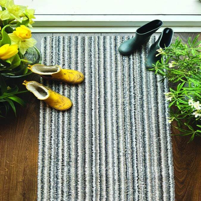 Washable Mat Stripe Design in Multicolour - Image 8