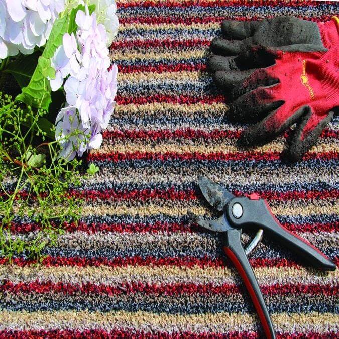 Washable Mat – Striped Design in Multicolour - Image 7
