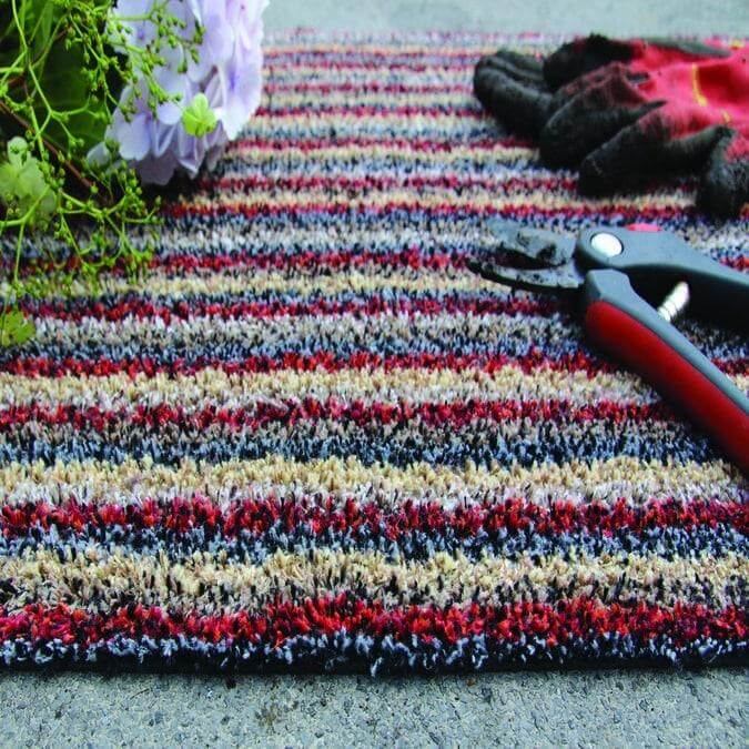 Washable Mat – Striped Design in Multicolour - Image 8