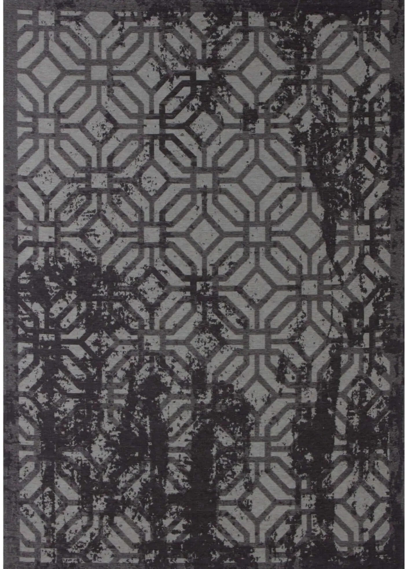 Washable Rug Carina Black | 6930B