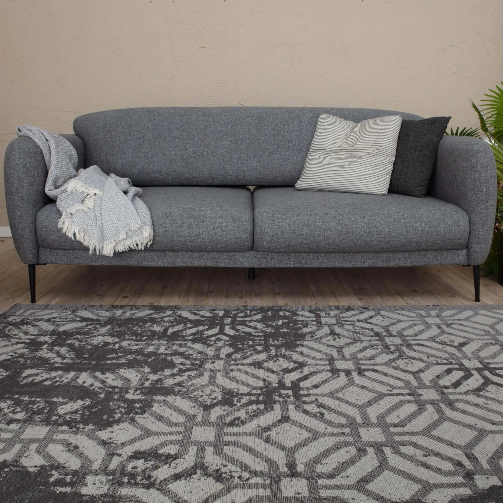 Washable Rug Carina Black | 6930B - Image 7