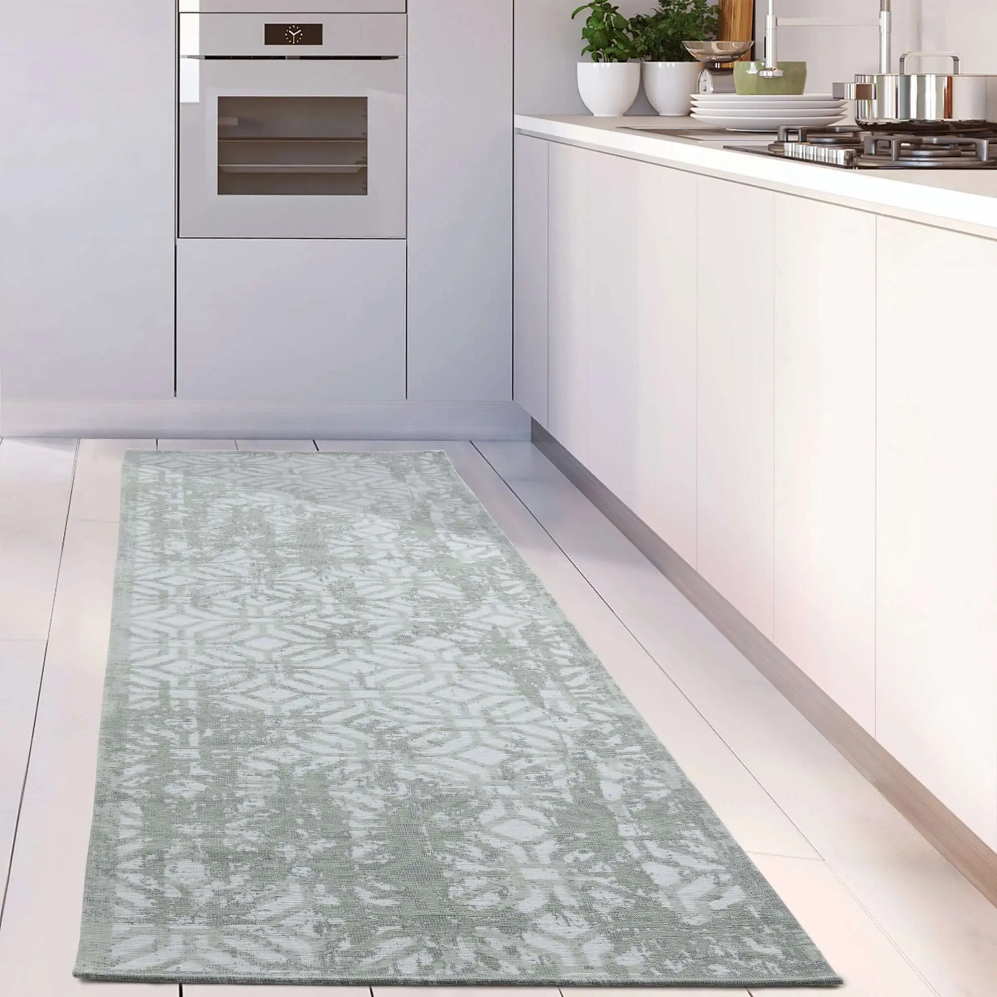 Washable Rug Carina Green | 6934 - Image 7