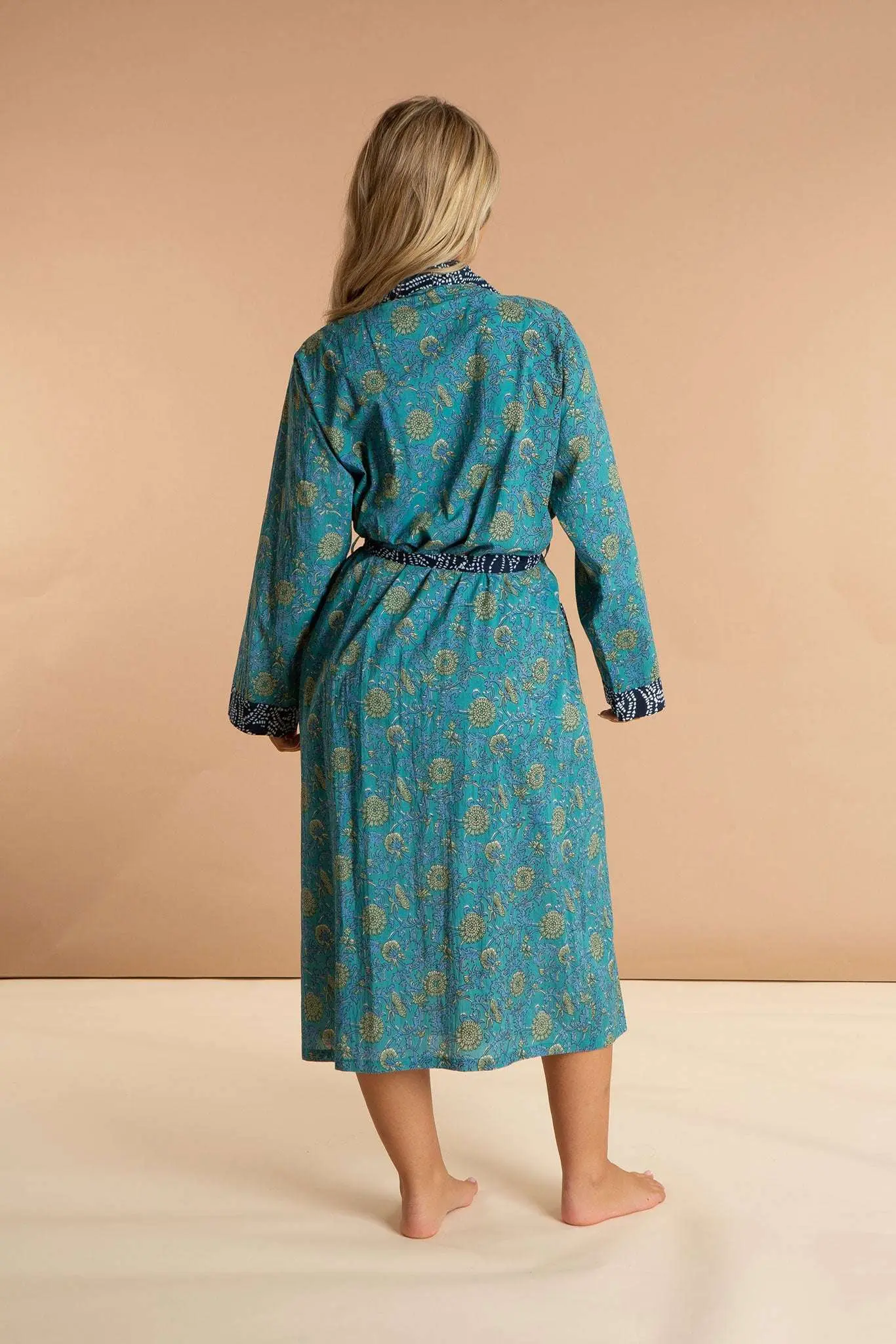 Waterlily Women's Floral Cotton Robe - Image 7