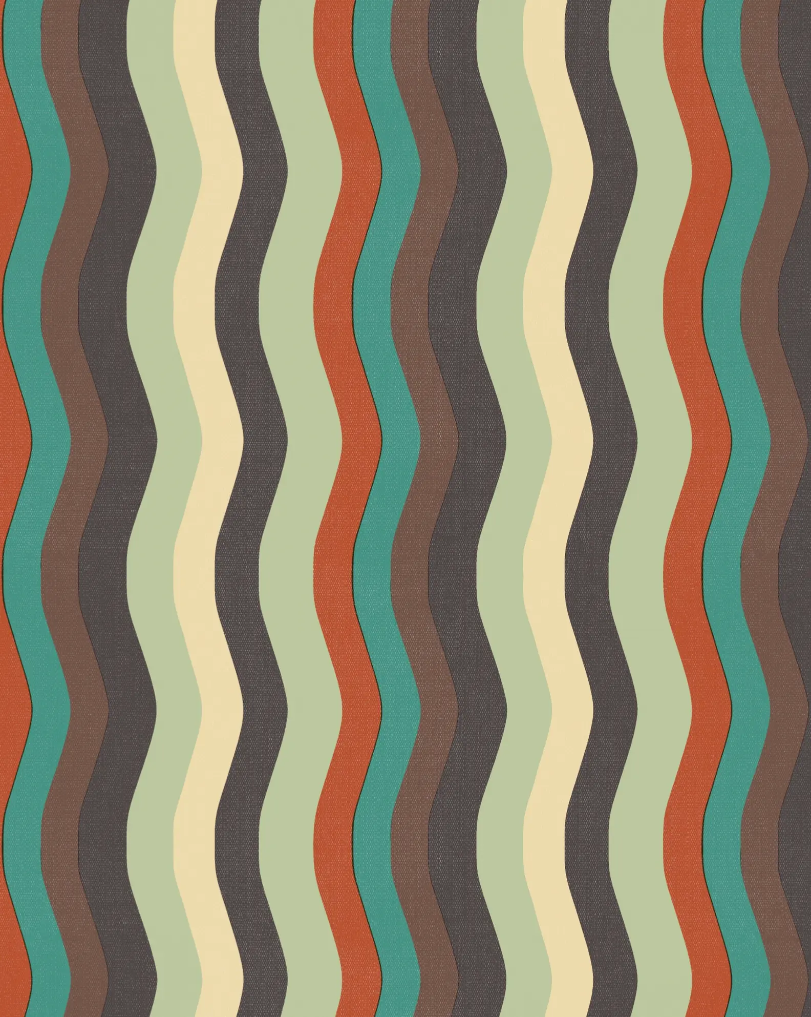 Wavy Stripe Wallpaper - Image 11
