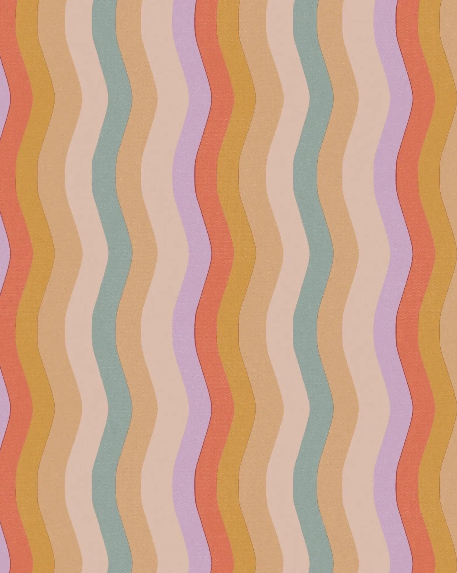 Wavy Stripe Wallpaper - Image 13
