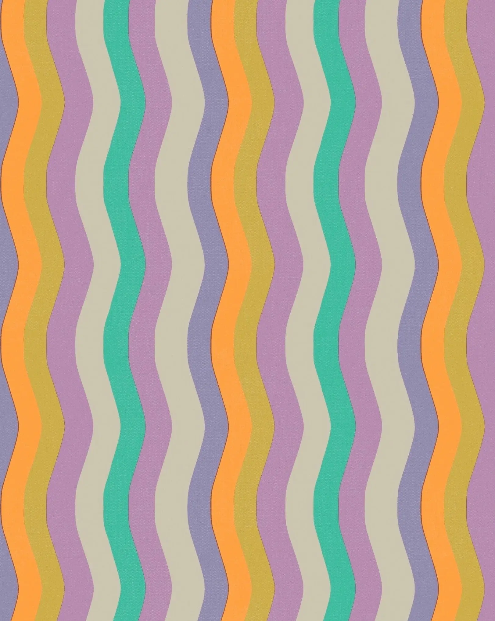 Wavy Stripe Wallpaper - Image 16