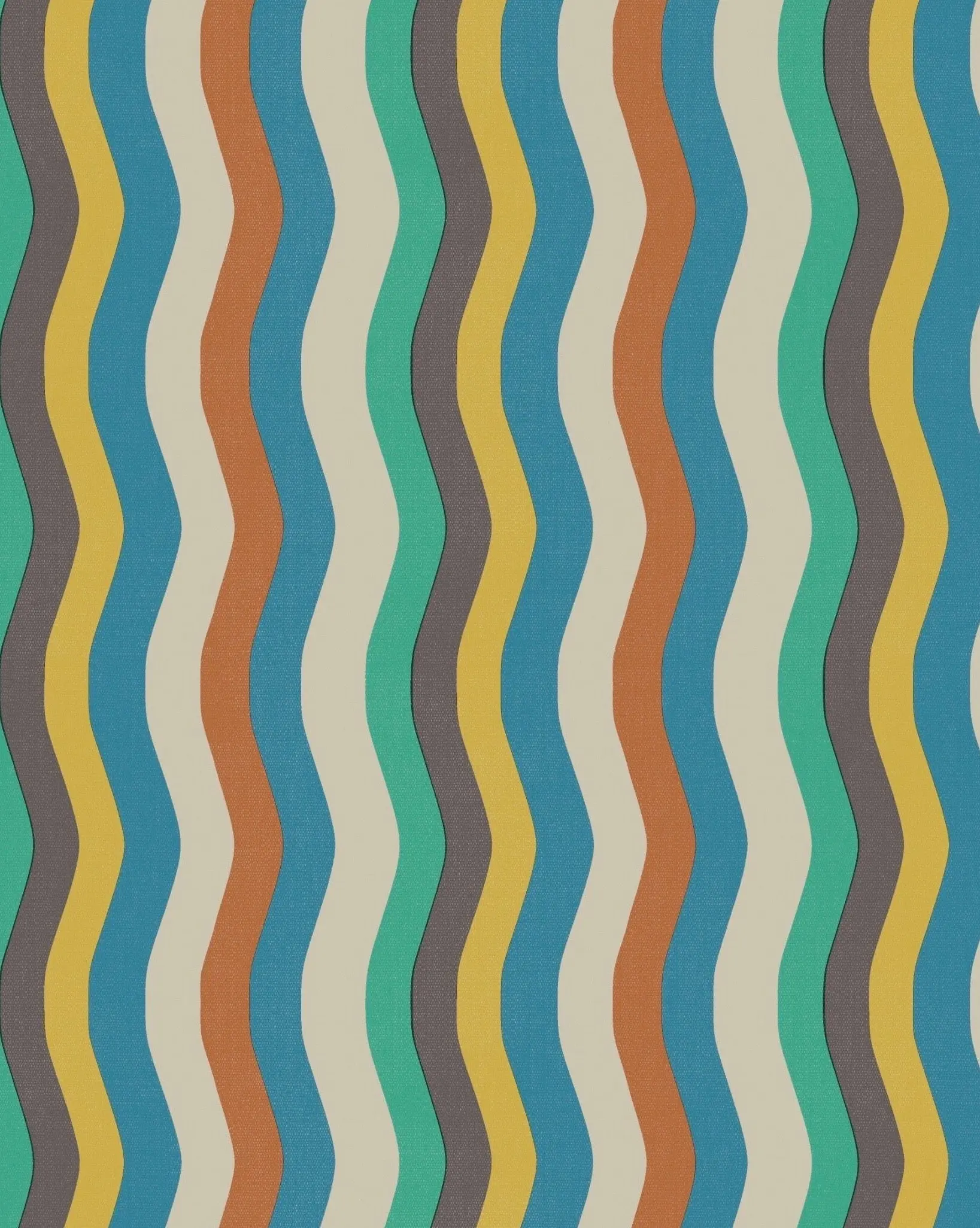 Wavy Stripe Wallpaper - Image 20