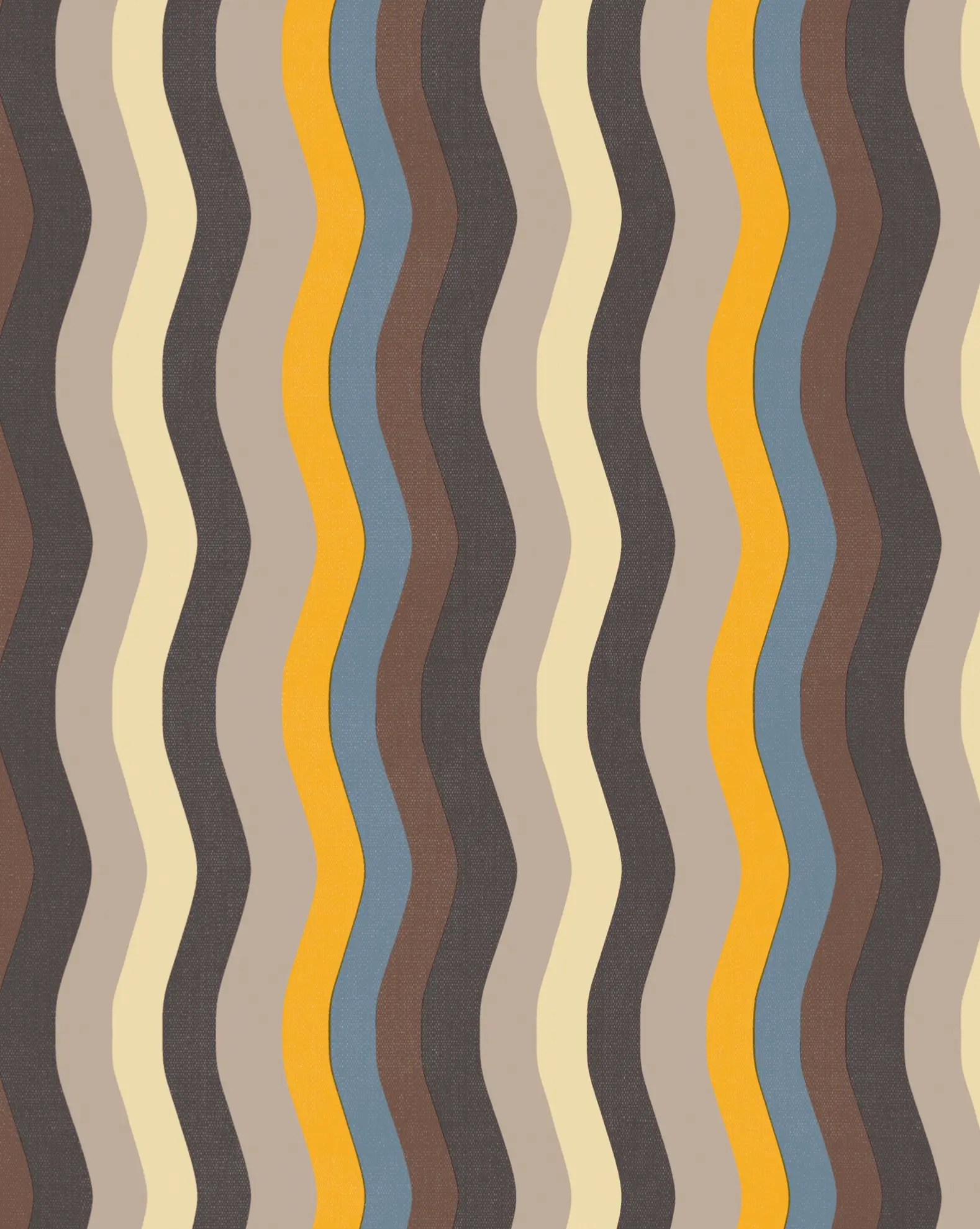 Wavy Stripe Wallpaper - Image 5