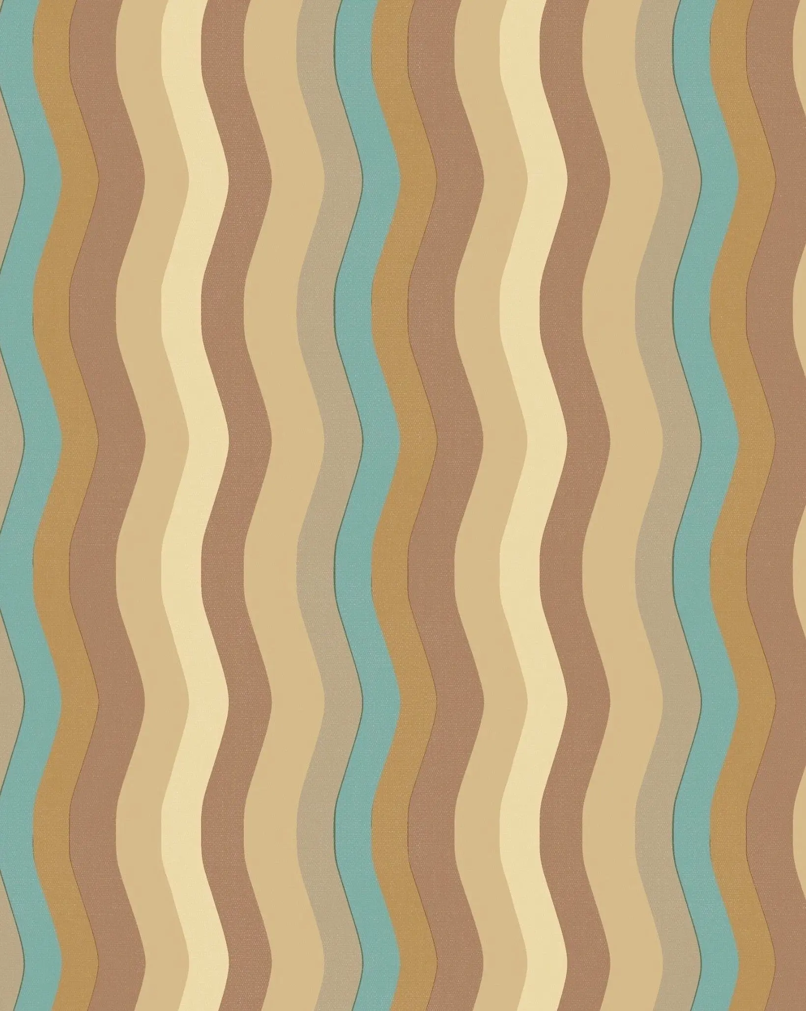 Wavy Stripe Wallpaper - Image 8