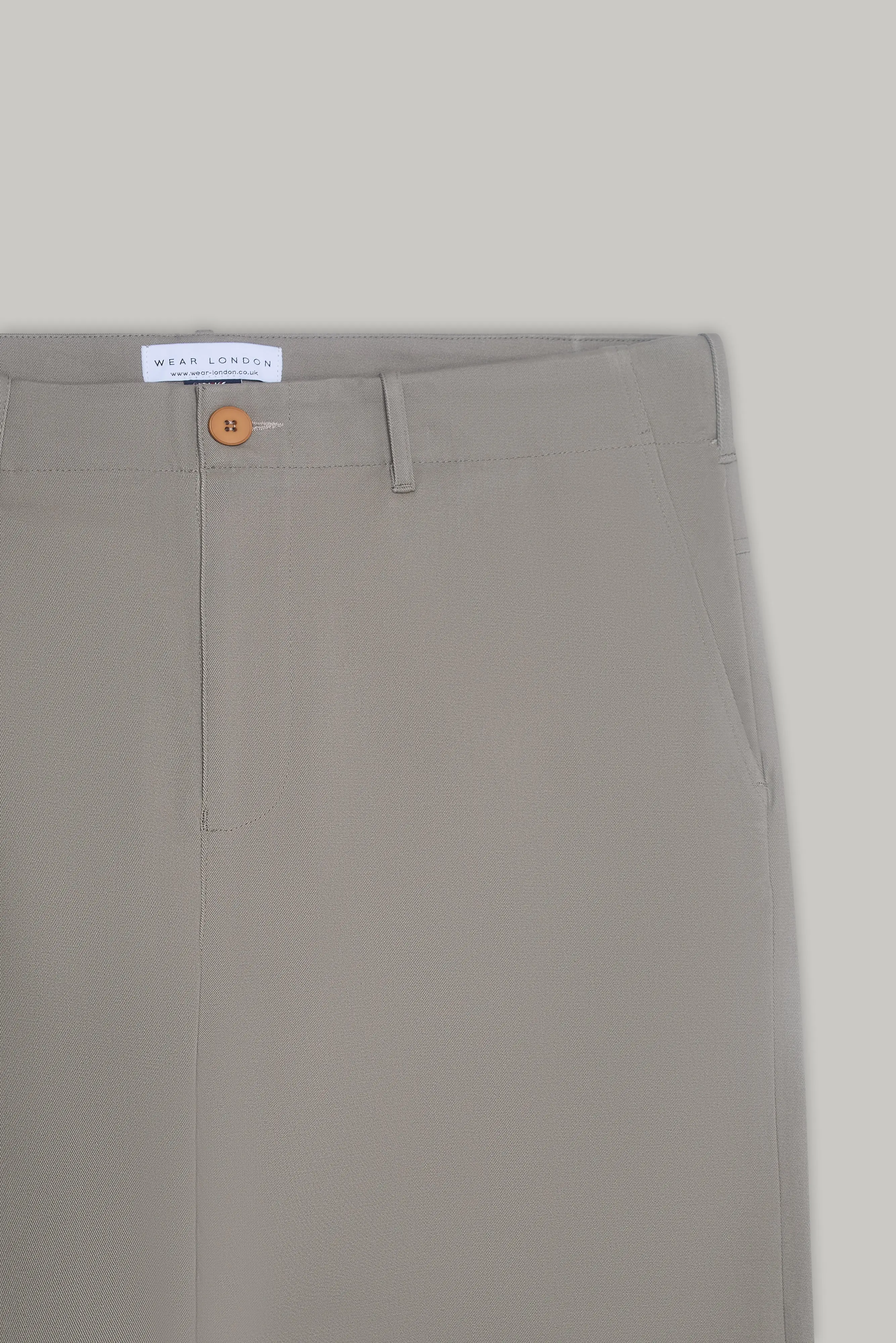 Wentworth Trouser - Mushroom Comfort Stretch - Image 3