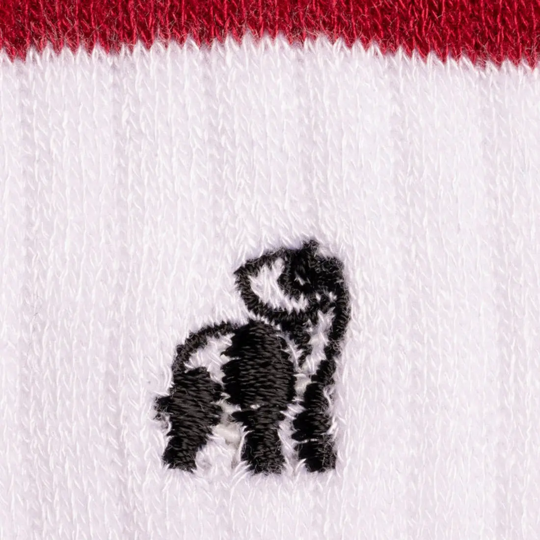 White Athletic Bamboo Socks - Image 3