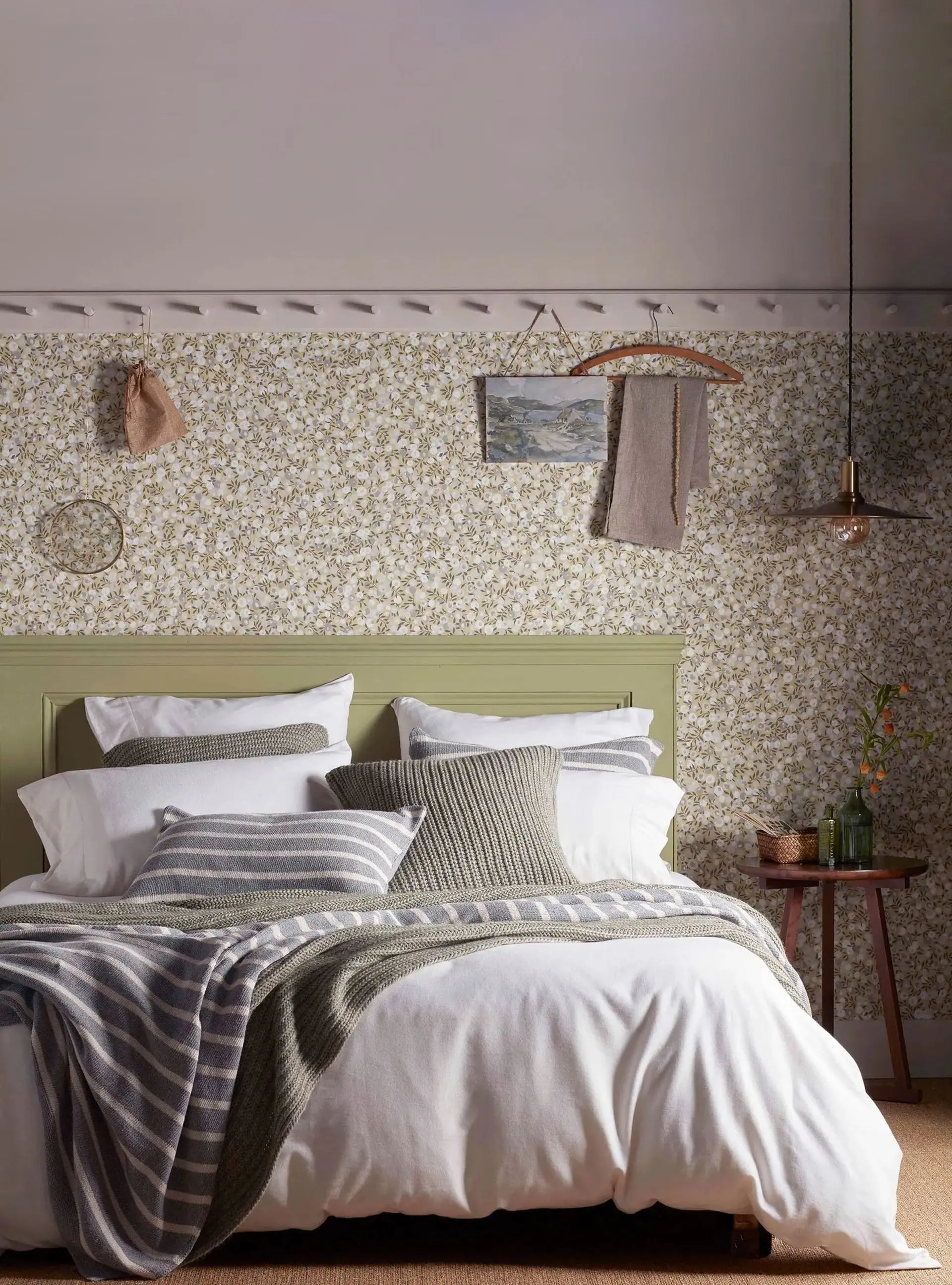 White Henry Brushed 100% Organic Cotton Bed Linen