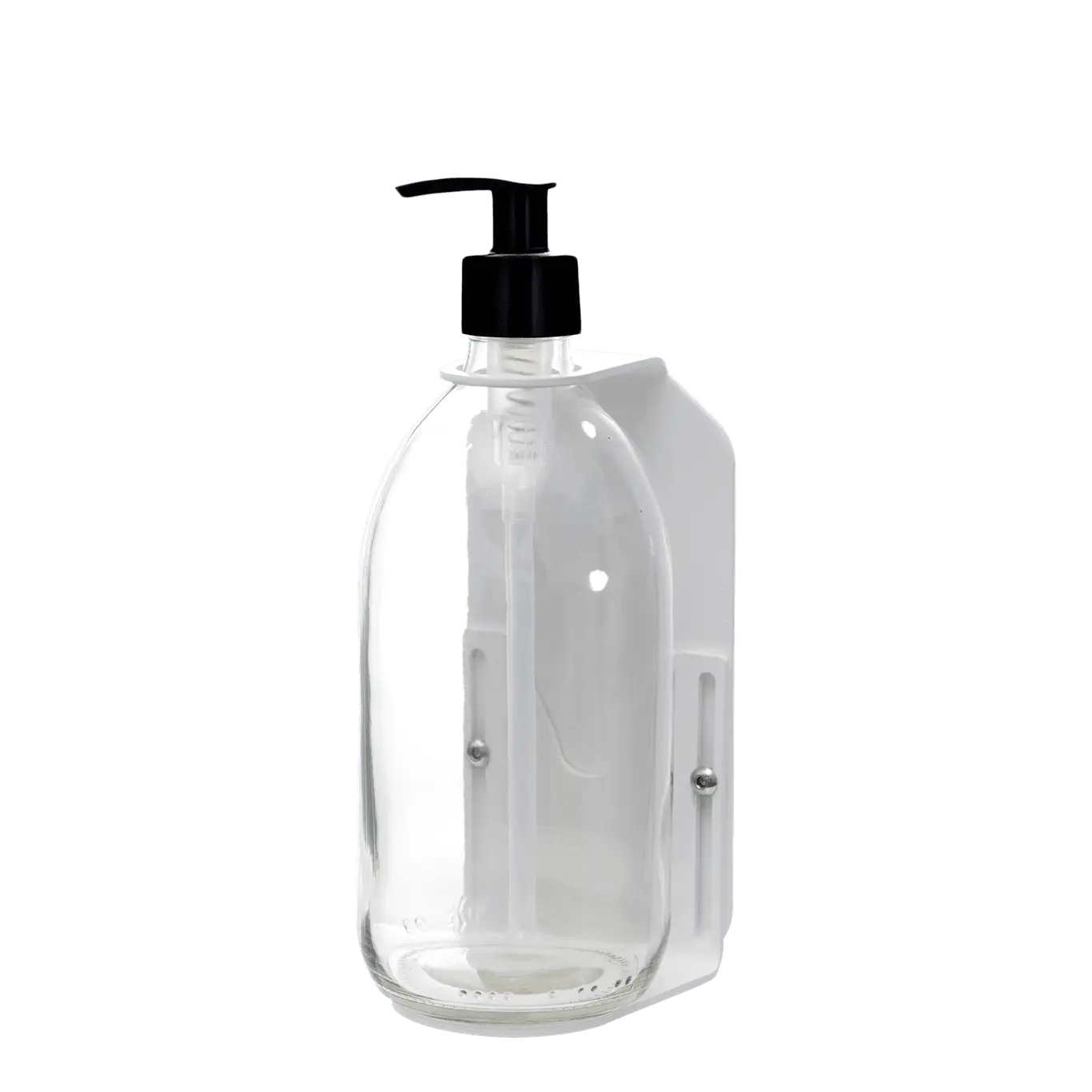 White Single Wall Mounted Soap Dispenser - Image 14