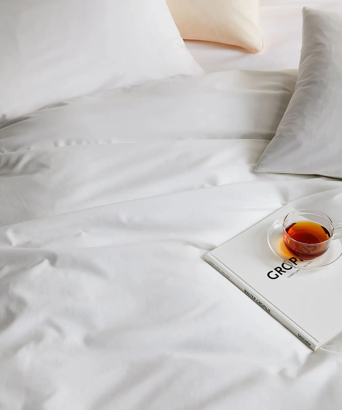 White Tencel Cotton Duvet Cover - Image 3
