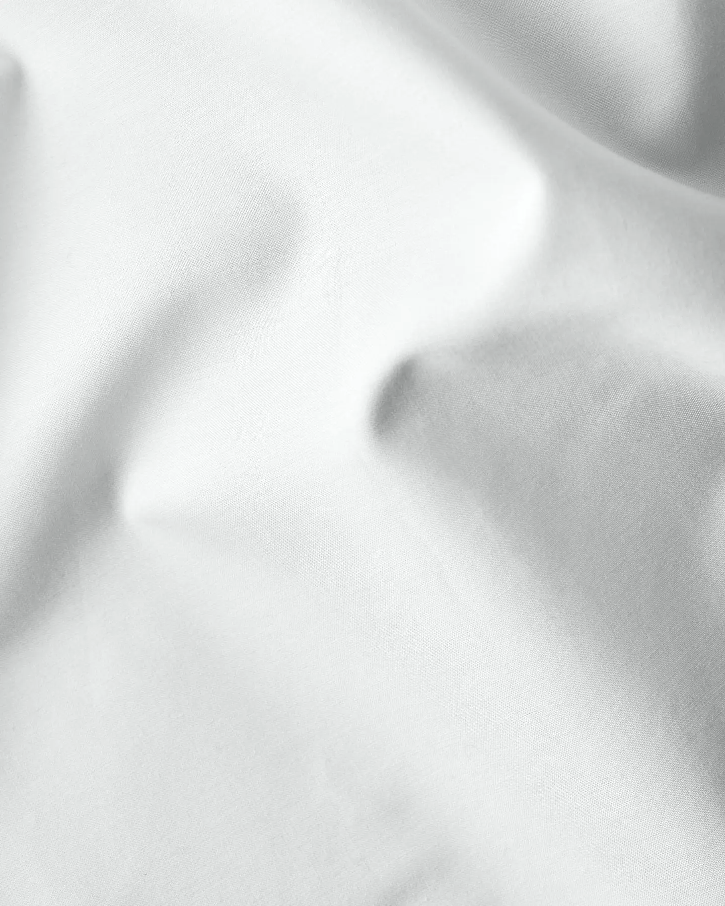 White Tencel Cotton Pillowcase - Piping - Image 2