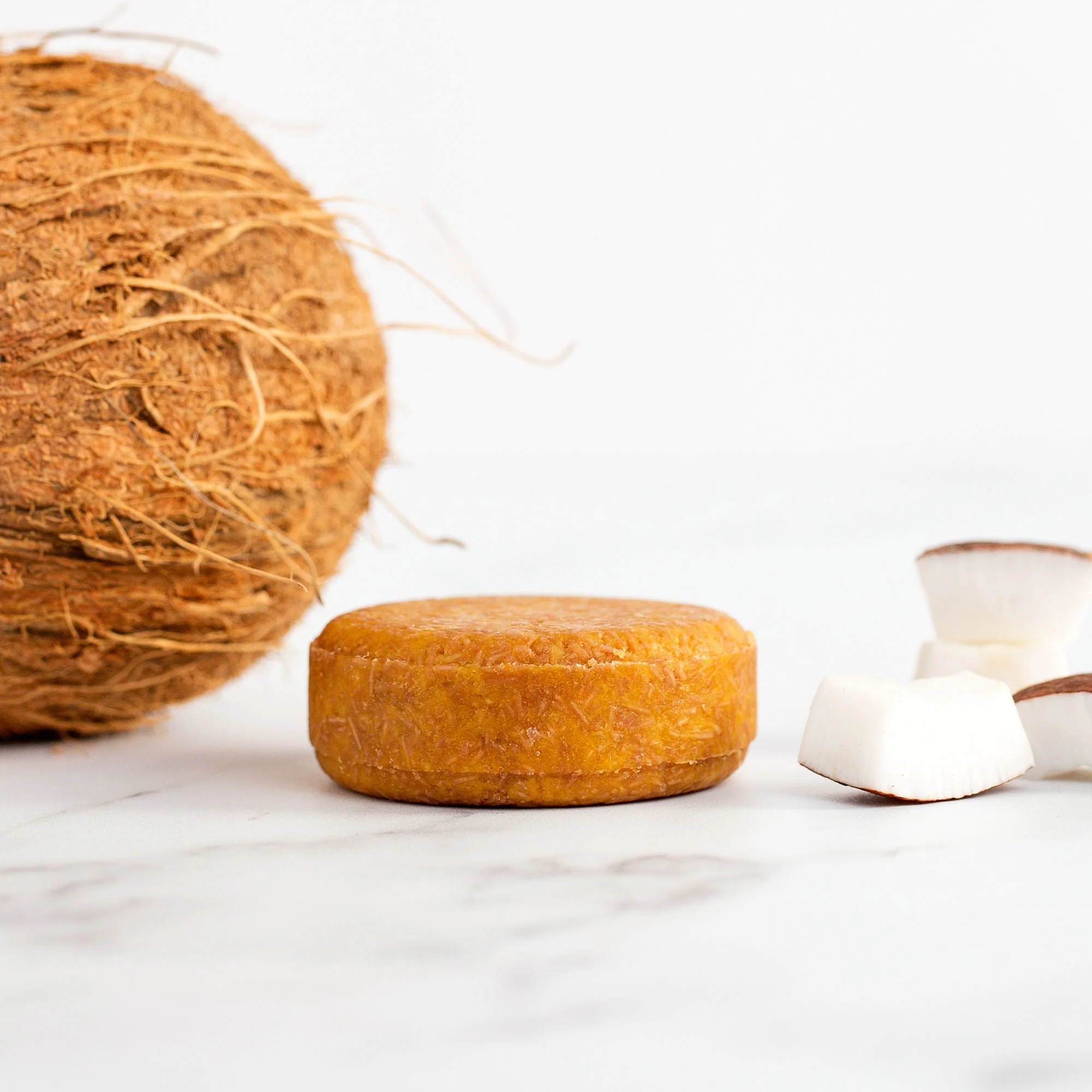 Wild Coconut Solid Shampoo Bar For All Hair Types - Vegan - Image 2