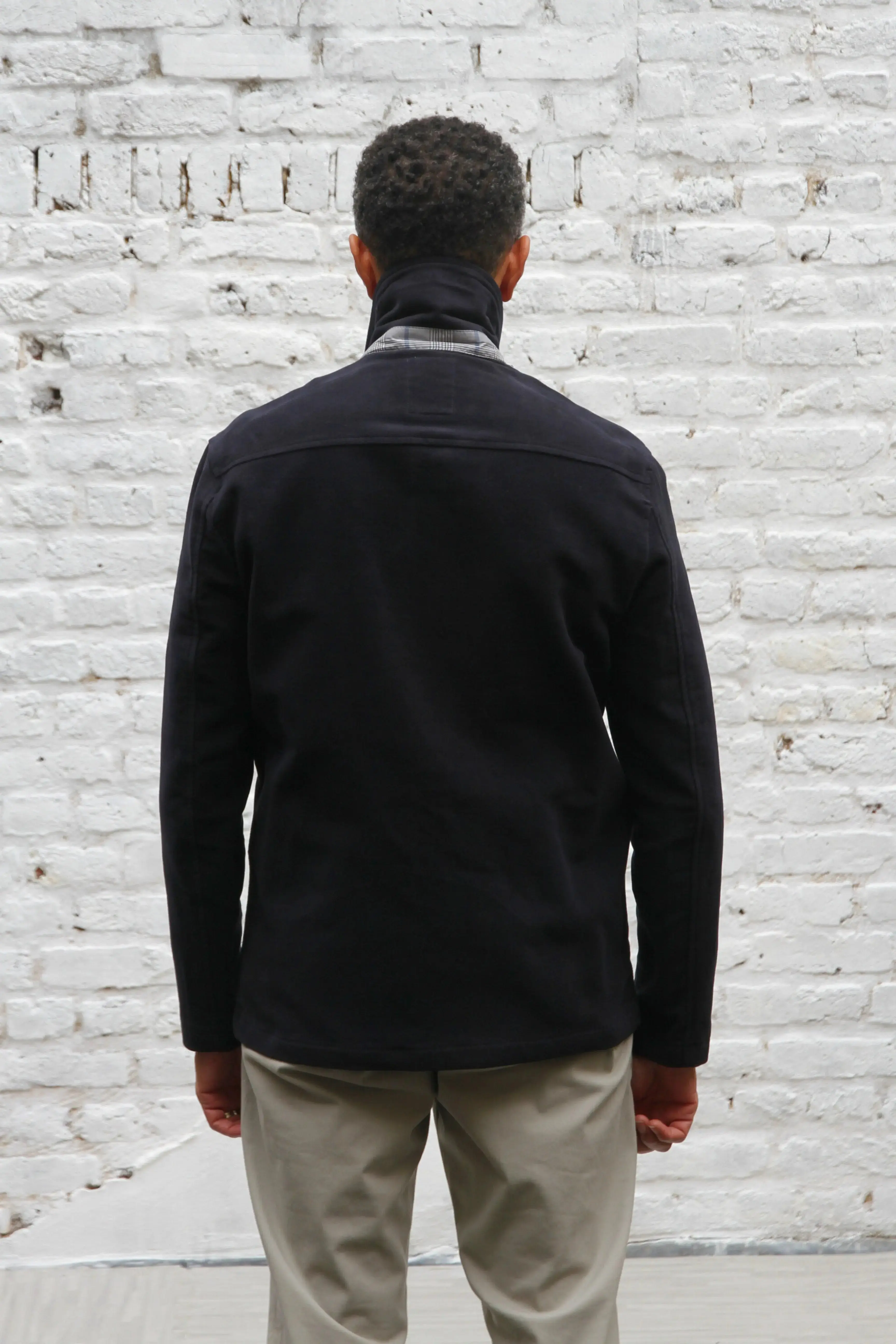 Wilkes Shacket - Navy Moleskin - Image 4