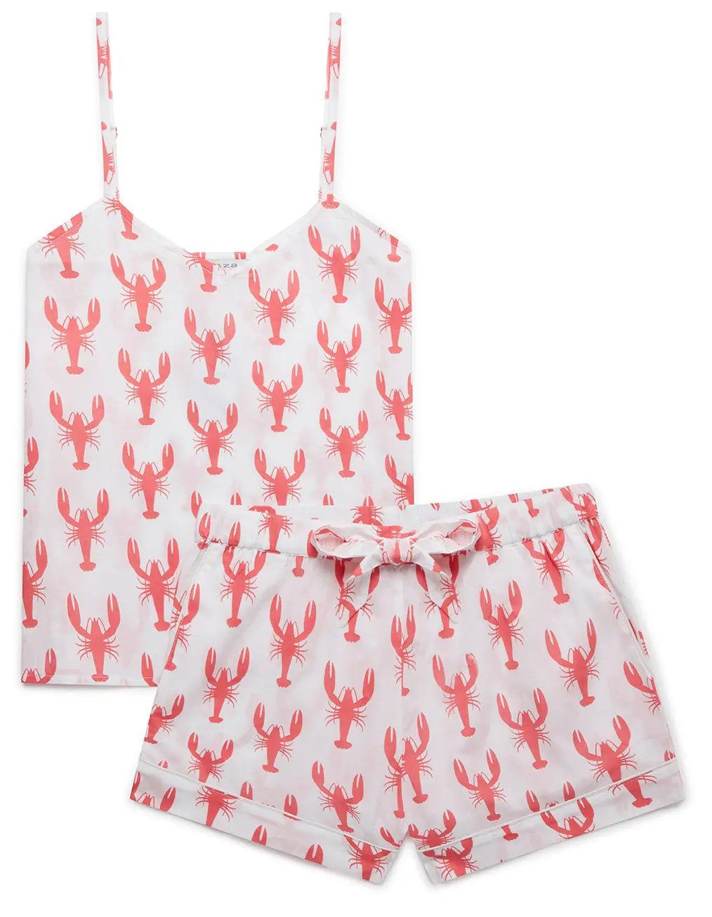 Red Lobster Women's Cami Organic Cotton Short Set - Image 6