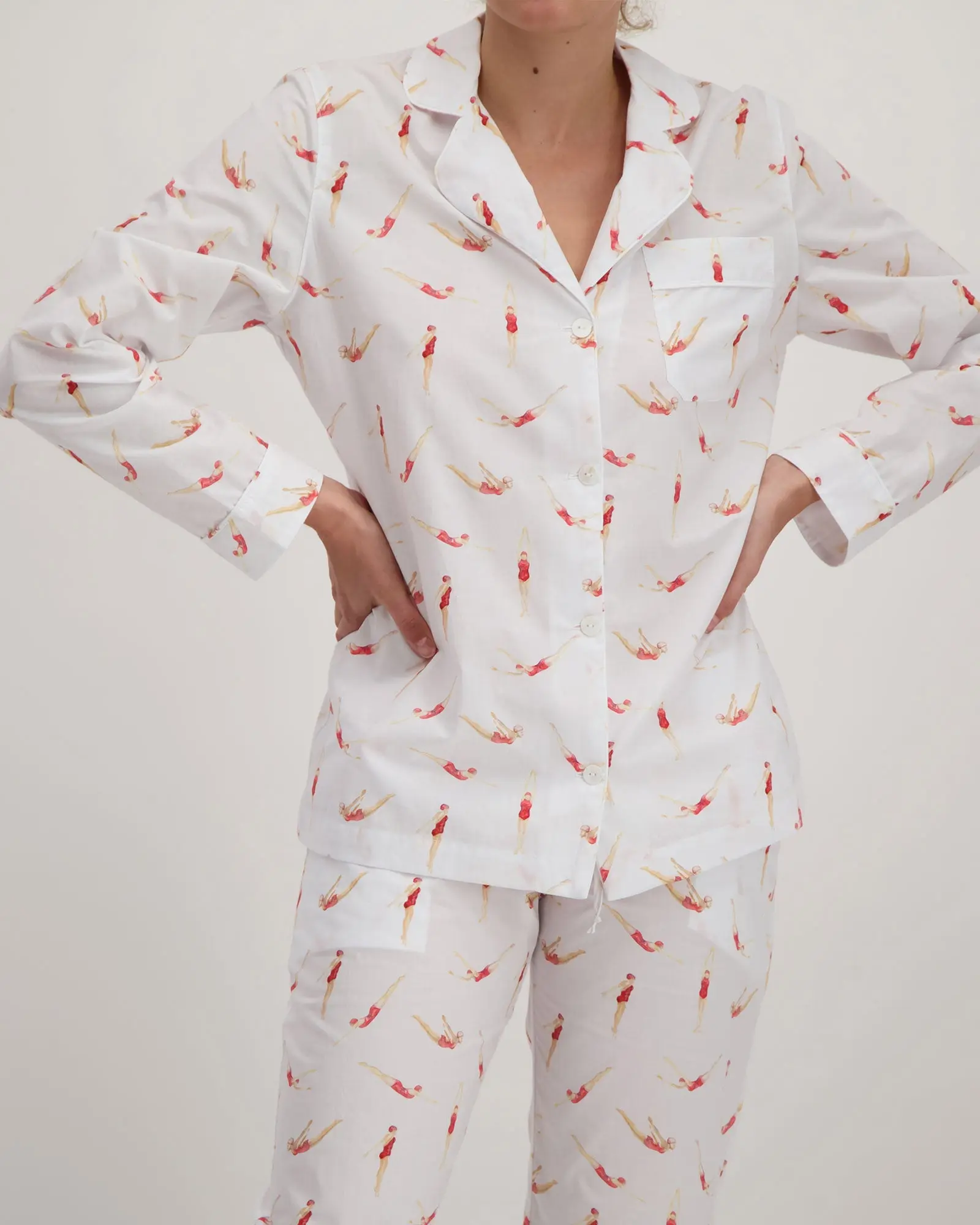 Divers Women's Pyjama Trouser Set - Image 4