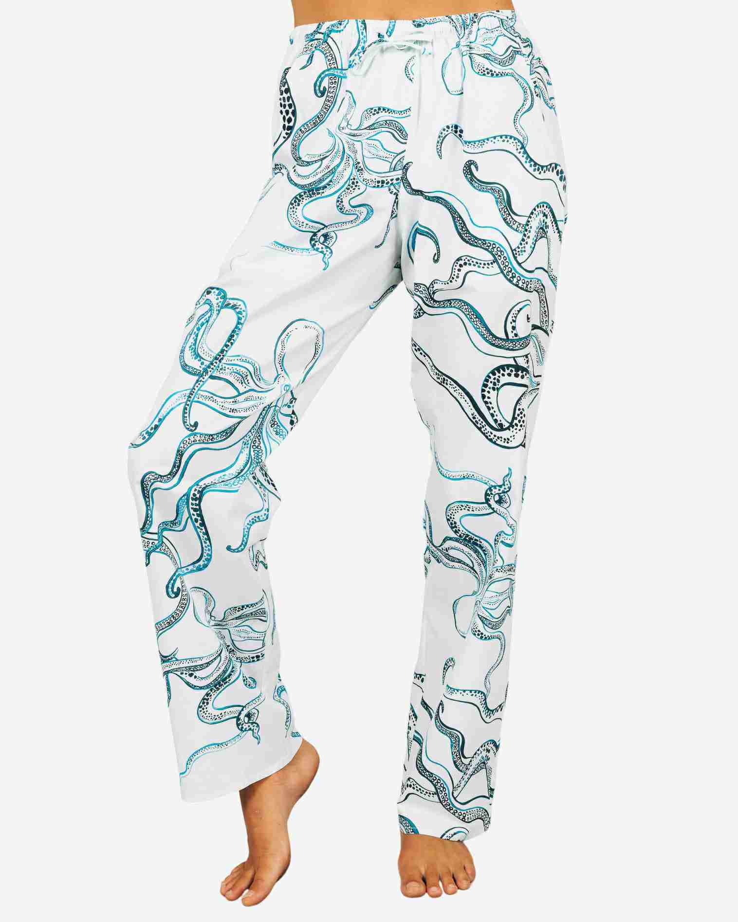 Octopus Indigo Women's Lounge Pants - Image 2