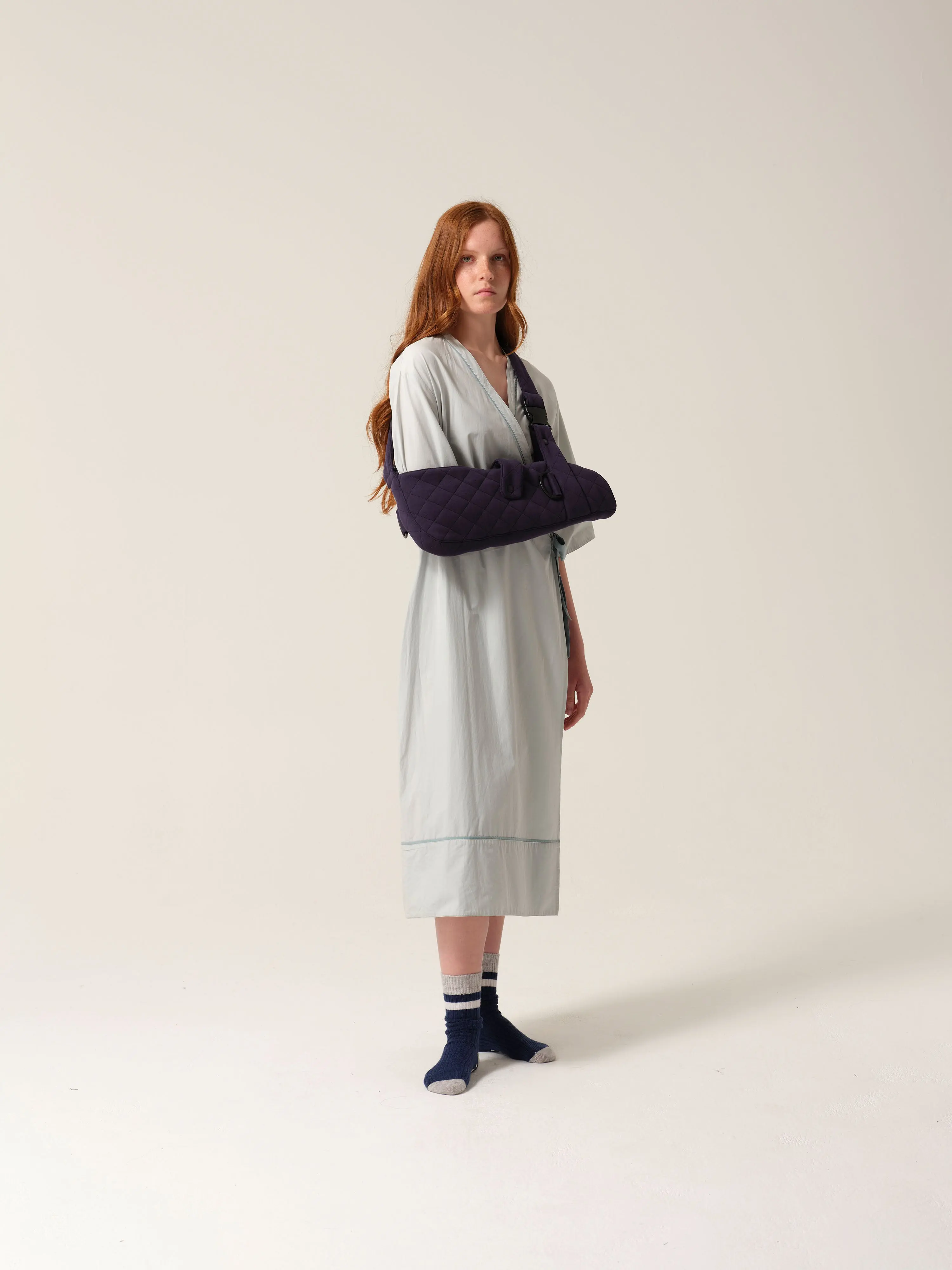 Womens Quilted Arm Sling® Navy - Image 3