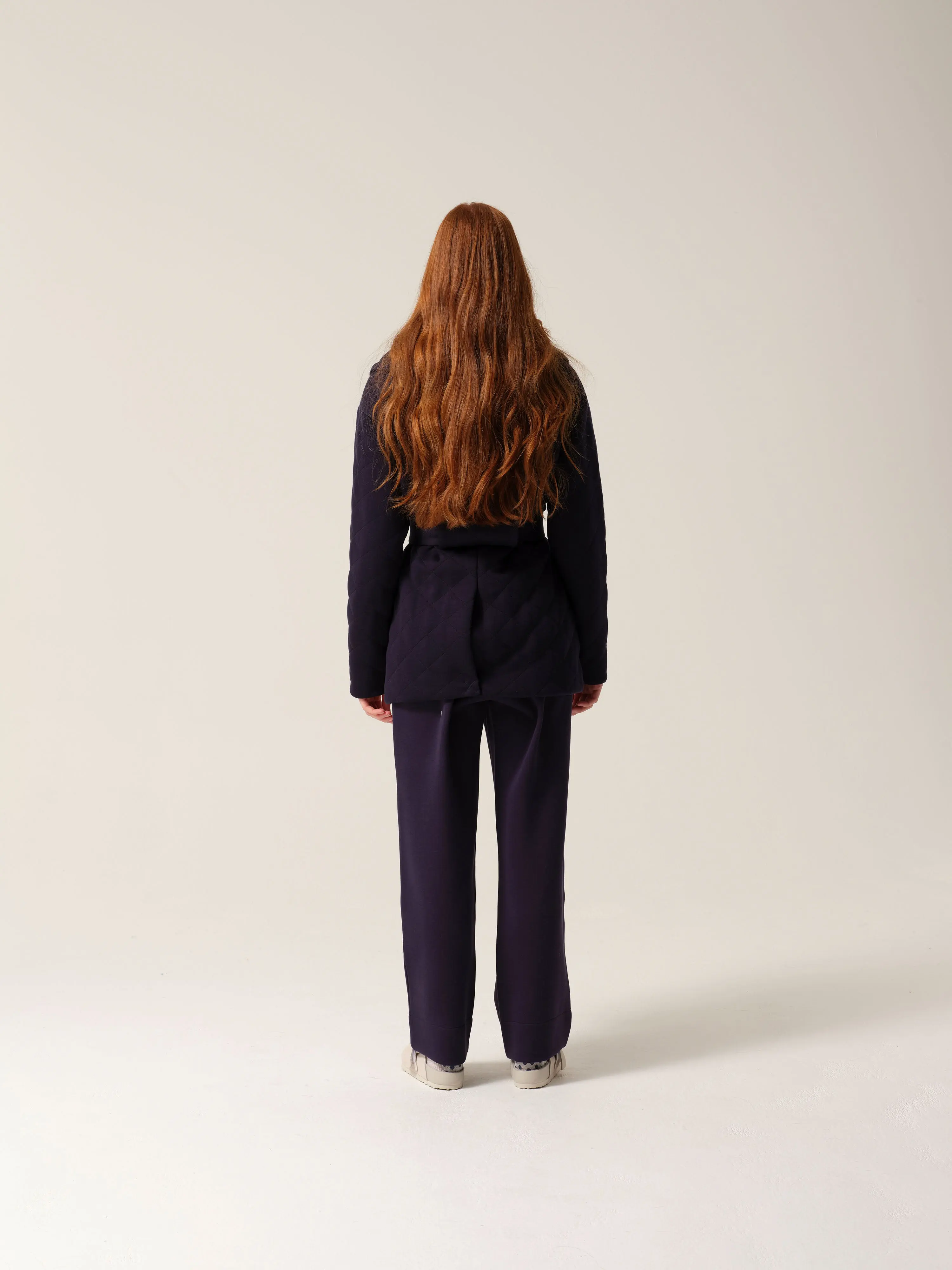 Womens Treatment Suit Navy - Image 3