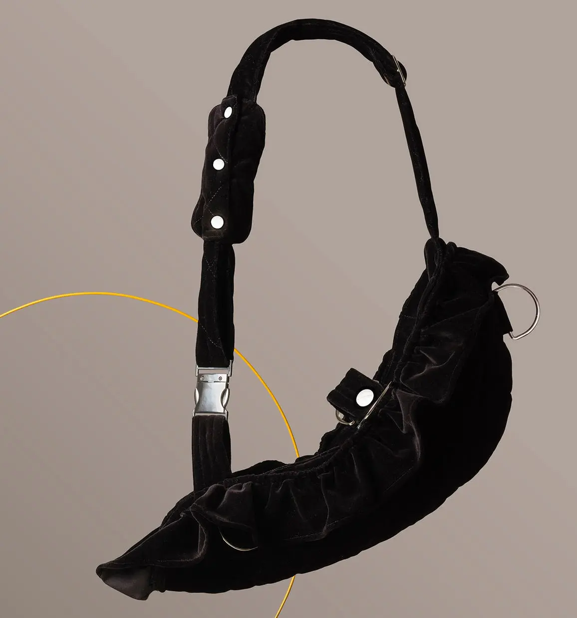 Womens Tuxe Sling® Black/Silver - Image 3