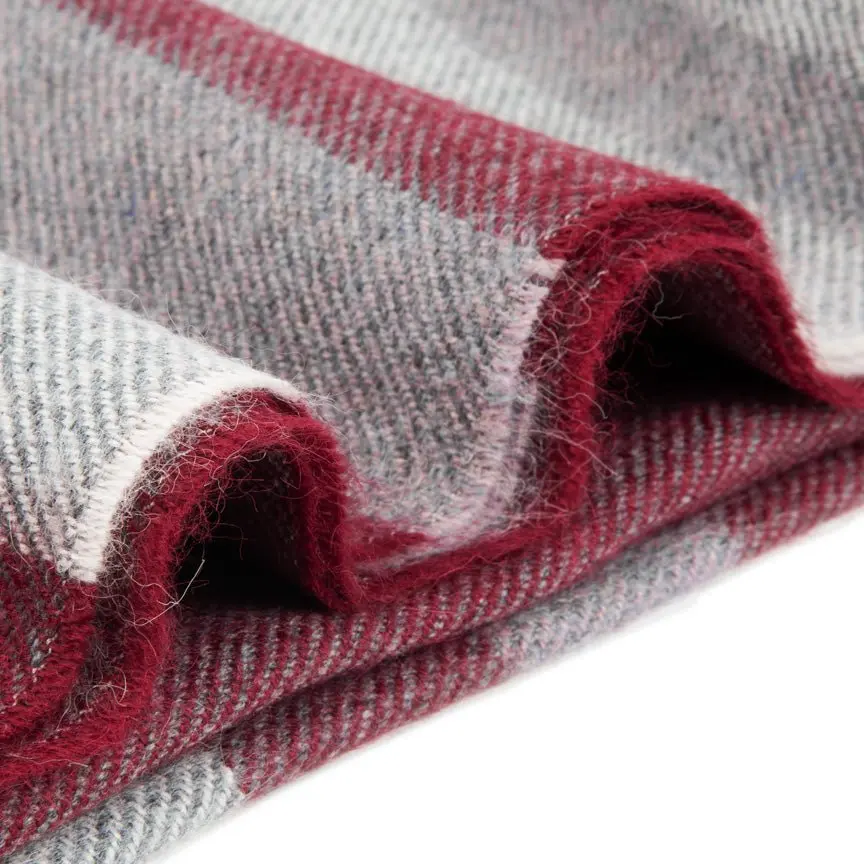 Contemporary Wine Wonderland - Alpaca & Merino Lambswool Blanket - Image 9