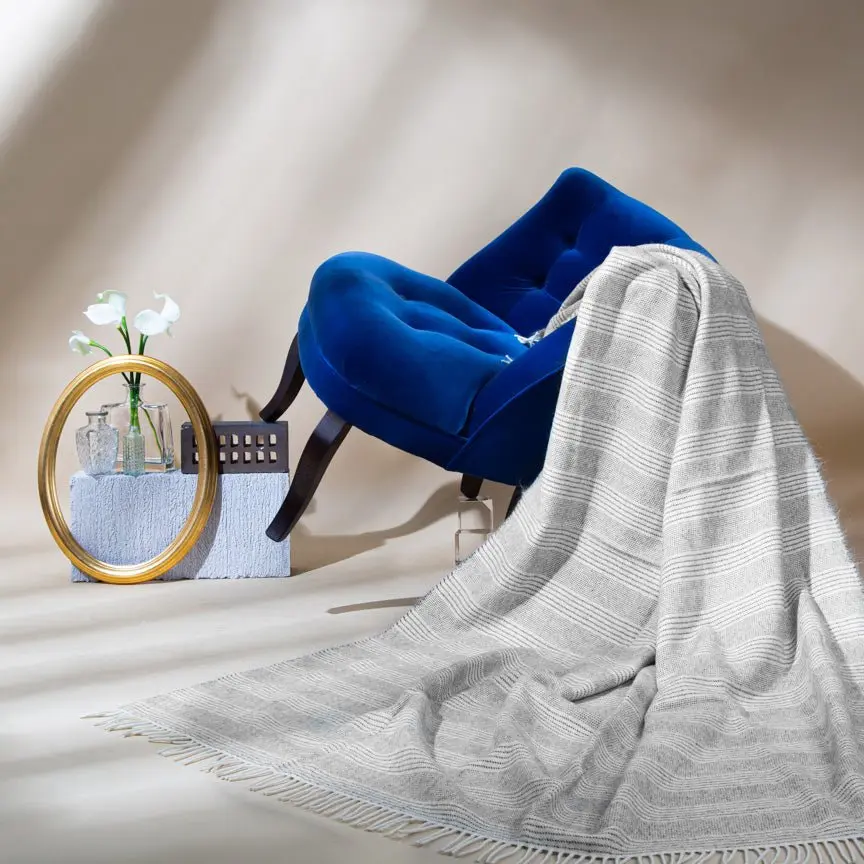 Natural Wonderland - Alpaca & Merino Lambswool Blanket - Image 3