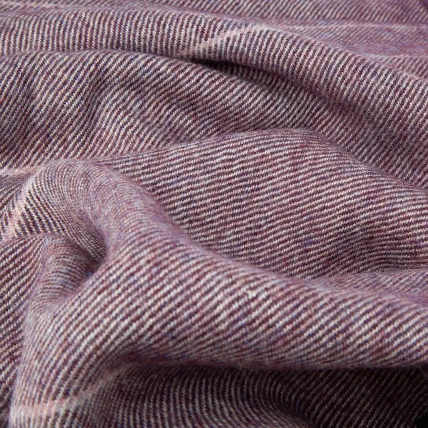 Purple Wonderland - Alpaca & Merino Lambswool Blanket - Image 7