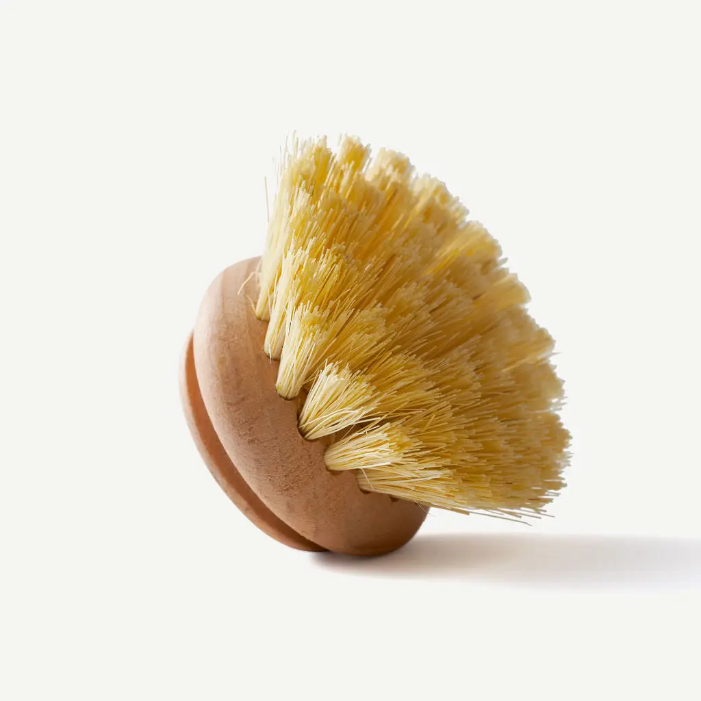 Wooden Dish Brush with Replaceable Head - Image 5