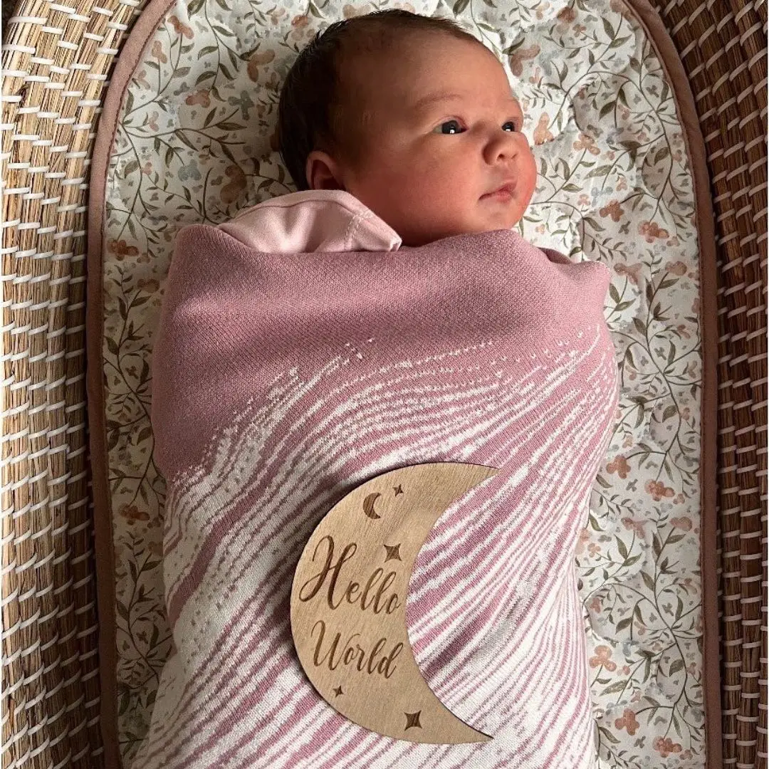 Wooden Month-by-Month Baby Milestone Set - Image 11