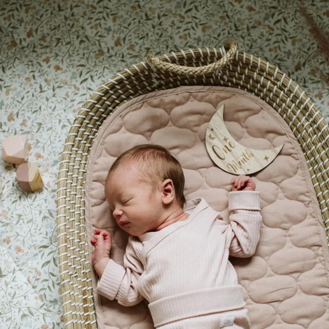 Wooden Month-by-Month Baby Milestone Set - Image 5