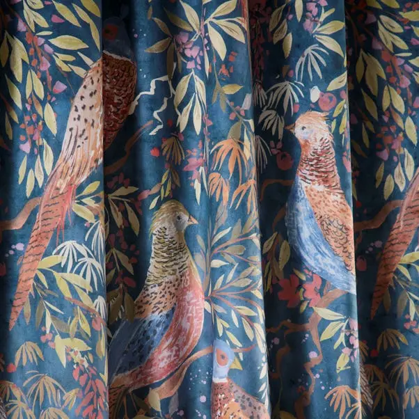 Woodland Pheasant Eyelet Curtains - Image 3
