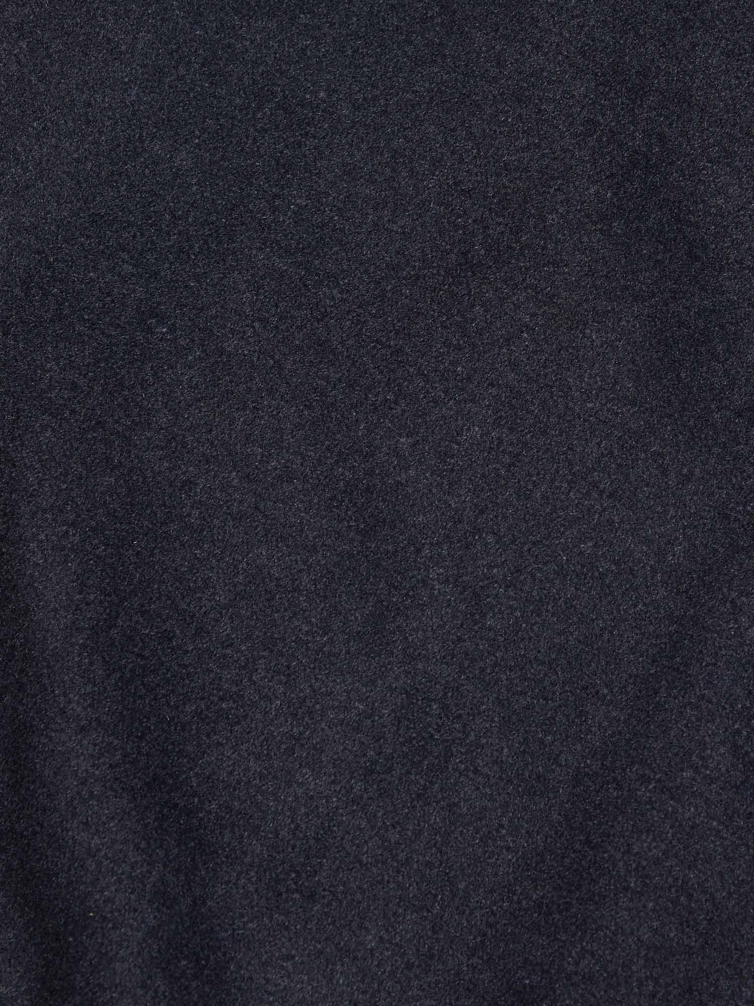 Wool Blend Padded Parka in Dark Sapphire Navy - Image 14