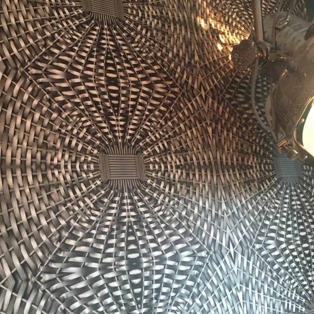 Woven Metal Basket Wallpaper - Image 5