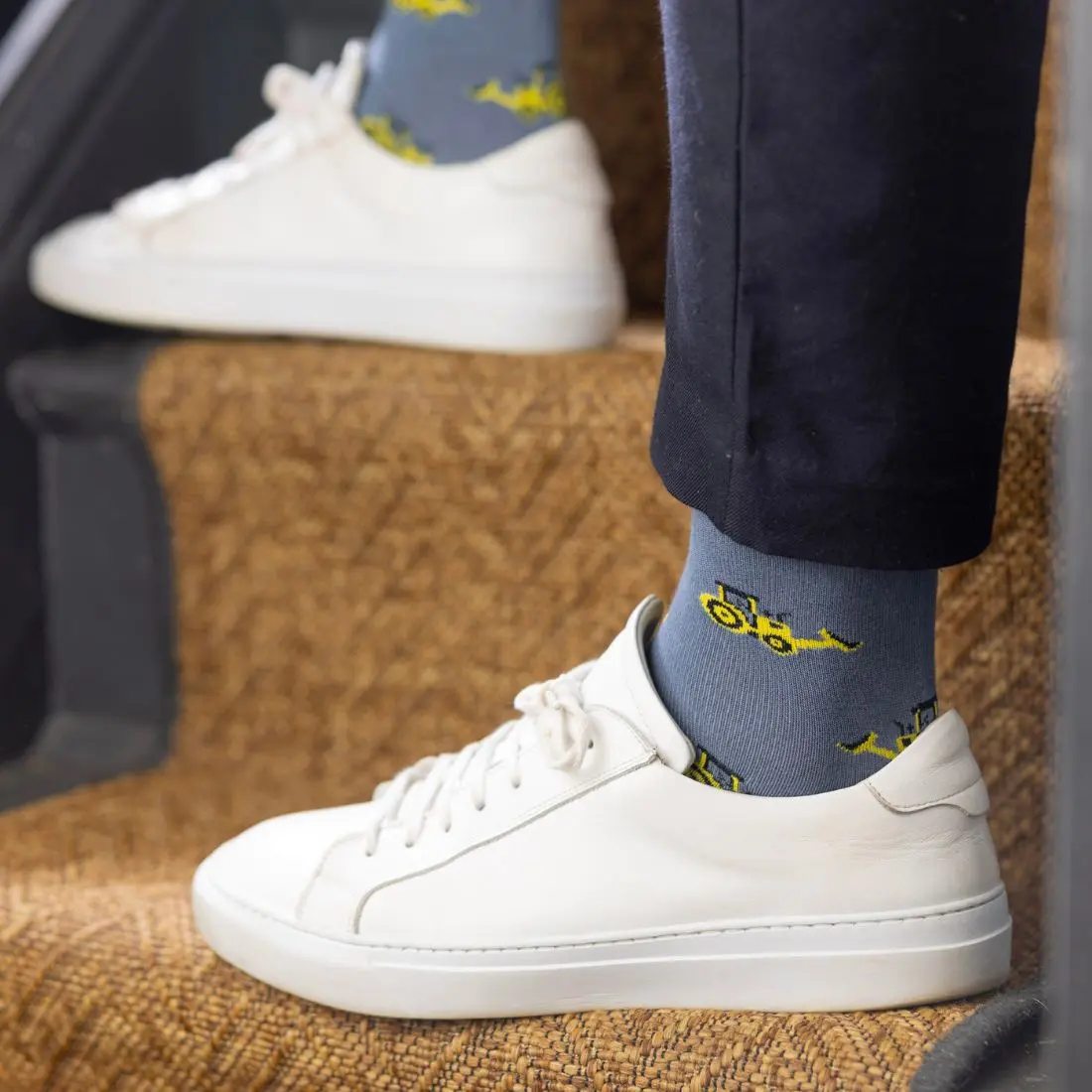 Yellow Digger Bamboo Socks - Image 3
