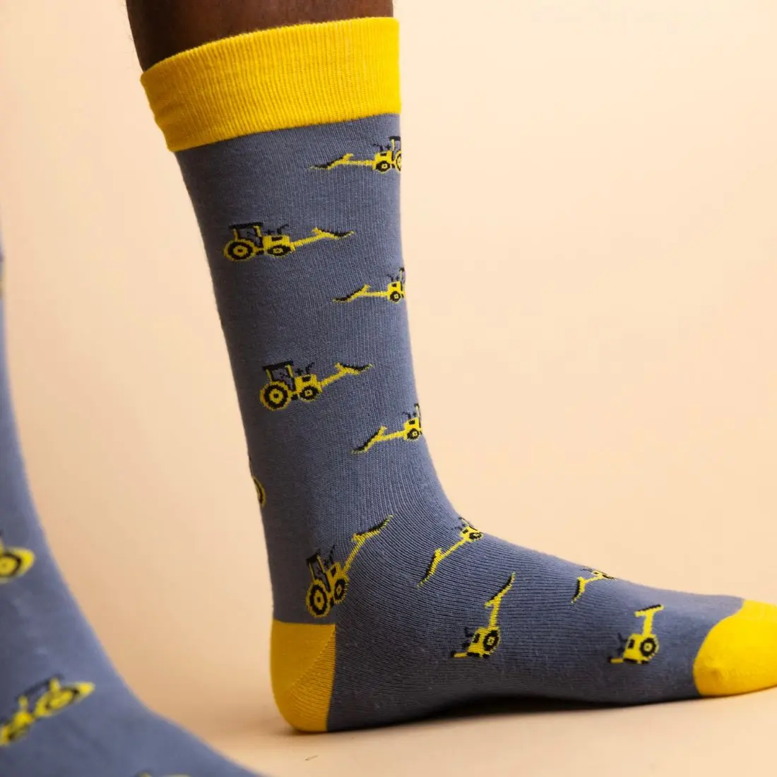 Yellow Digger Bamboo Socks - Image 4