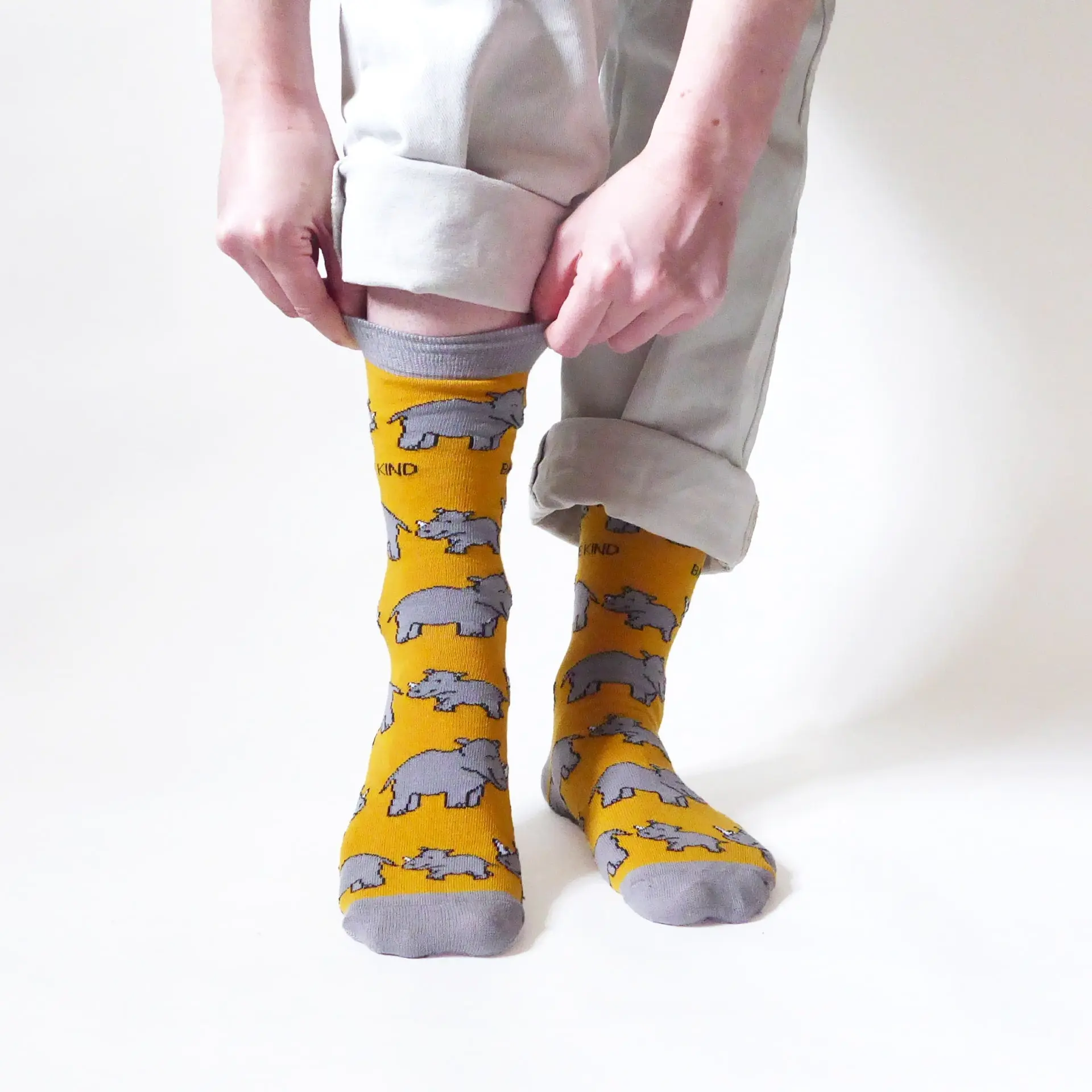Yellow Lover 5 Bamboo Sock Set - Image 7
