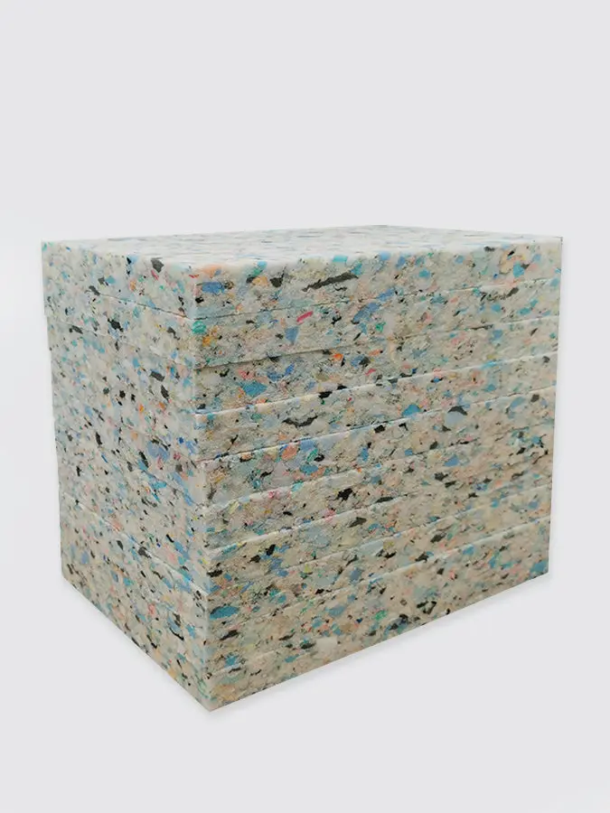 Yoga Studio 1'' Inch Chip Foam Half Yoga Block (10 Pack) - Image 2