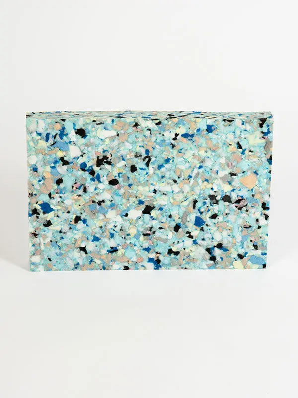 Yoga Studio 1 Inch Chip Foam Half Yoga Block (30 x 20 x 2.5cm) - Image 2