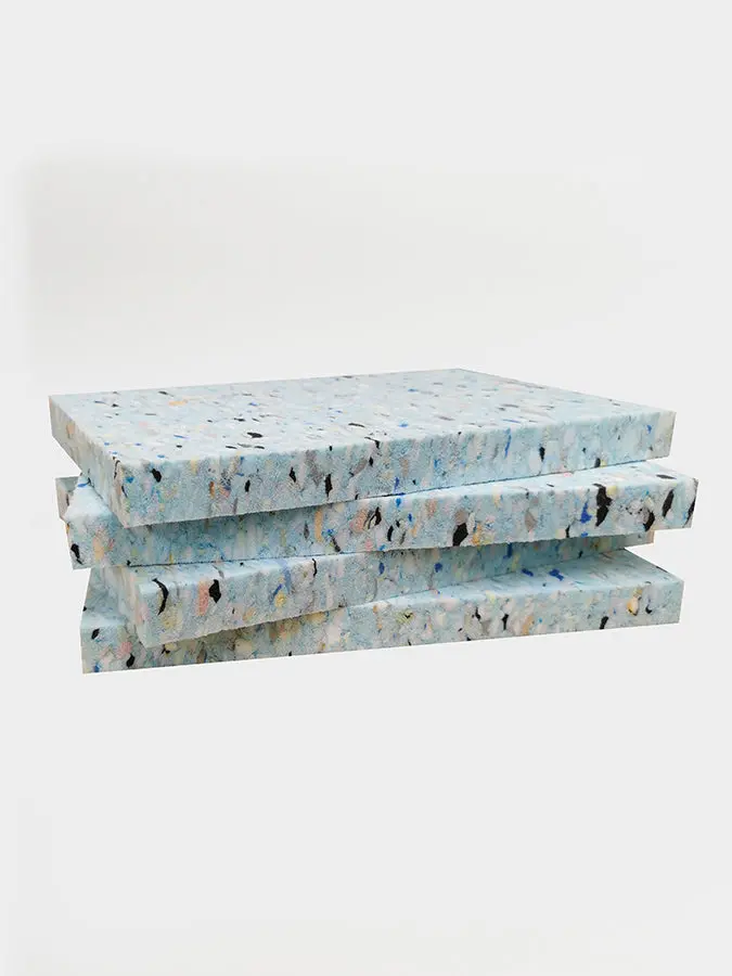 Yoga Studio 1'' Inch Chip Foam Half Yoga Block (4 Pack) - Image 3