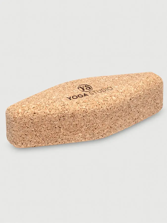 Yoga Studio Cork Egg Oval Block - Image 3