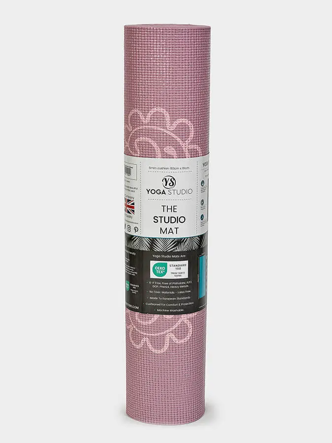Yoga Studio Designed Sticky Yoga Mat 6mm - Image 32