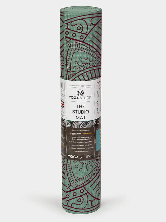 Yoga Studio Designed Sticky Yoga Mat 6mm - Image 47
