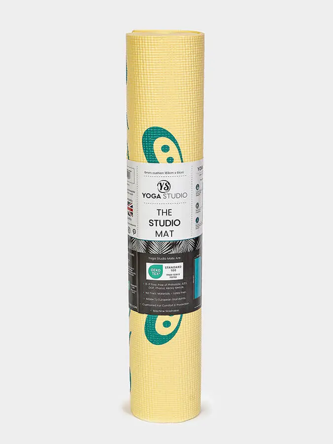 Yoga Studio Designed Sticky Yoga Mat 6mm - Image 8