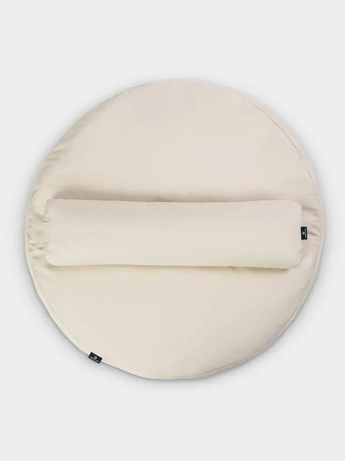 Yoga Studio EU Round Organic Zabuton Meditation Cushion Kit - Pranayama - Image 2