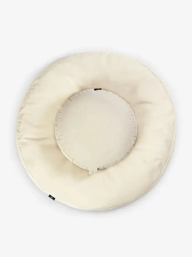 Yoga Studio EU Round Organic Zabuton Meditation Cushion Kit - Zafu - Image 2